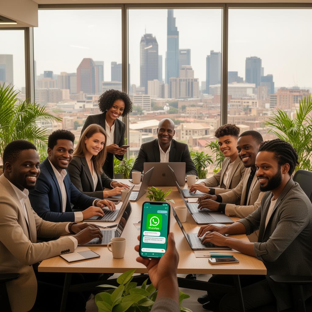 South Africa businesses using WhatsApp with WATI